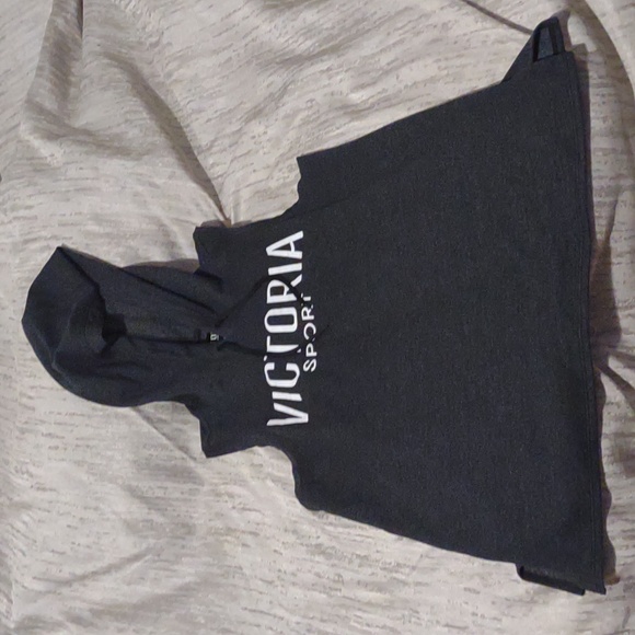 Victoria's Secret Tops - Victoria Sport | Sleeveless Hoodie